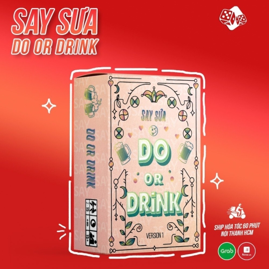 Bài Drinking game say sưa do or drink 66 lá bài nói hay làm hay nhất cho nhóm bùng nổ cuộc vui (ver1)