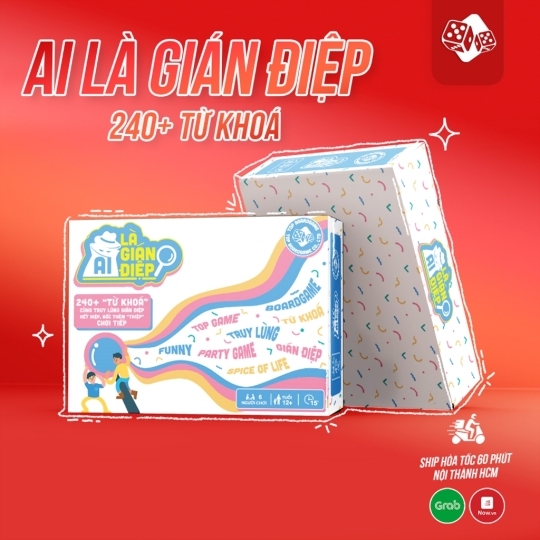 Bài Ai Là Gián Điệp WePlay 240 Từ Khóa Keyword Boardgame Truy Lùng Spy We Play Trò Chơi Nhóm Bạn Giải Trí Xả Stress
