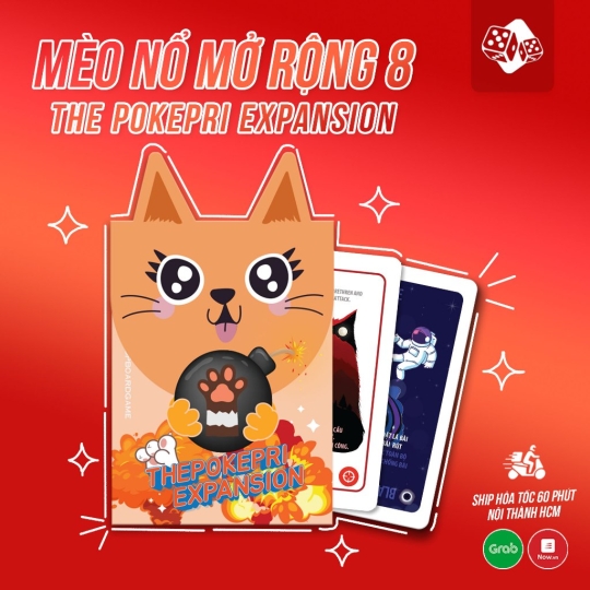 Mèo nổ Việt hoá Mở rộng phiên bản số 8 - The Pokepri Expansion